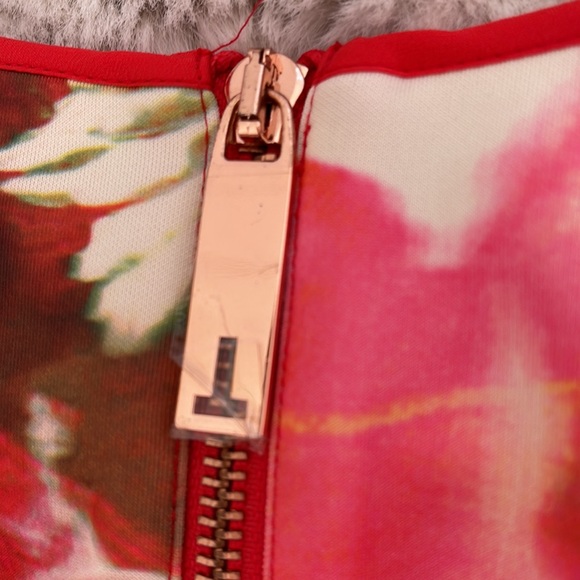 Ted Baker Red Skater Dress - Picture 3 of 4